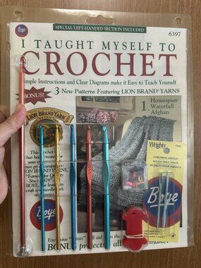 Boye I Taught Myself To Crochet Kit